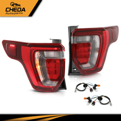 LED Tail Lights Lamps Pair Left+Right Fit For 2016 2017 2018 2019 Ford Explorer