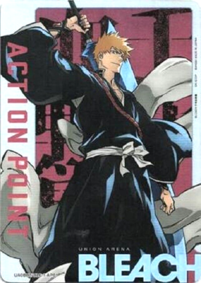 Union Arena Card BLEACH Ichigo Kurosaki Action Point AP Rare