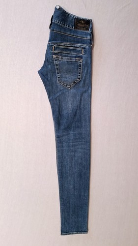 HERRLICHER Jeans PITCH Slim 5303 D9166 W26 L32 Dunkel blau 711 Used Red Stripe - Bild 12 von 12