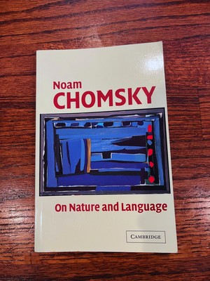 On Nature and Language by Noam Chomsky (2002, Trade Paperback)