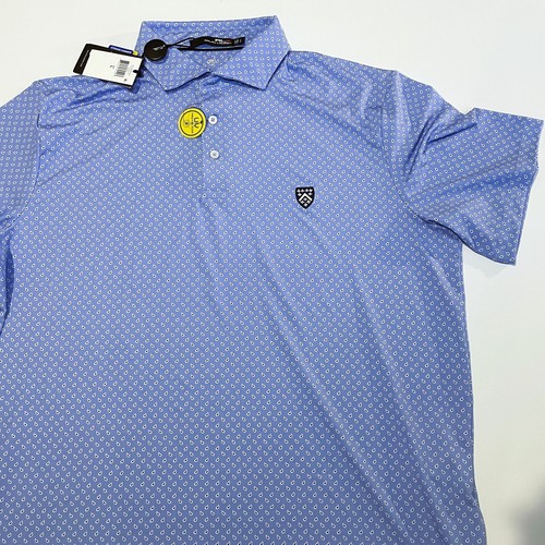 Polo Berkeley Hall Golf Club para hombre RLX (azul cachemir) nuevo con etiquetas (L) - Imagen 5 de 7