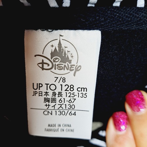 Disney Nightmare Before Christmas Jack Youth Sz 7/8 Hoodie Sweatshirt Zero Glow - Picture 4 of 4