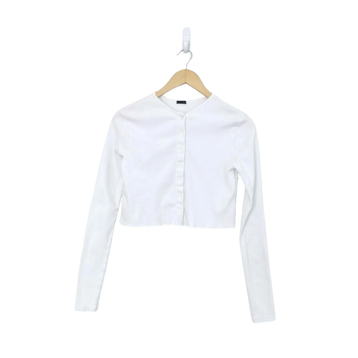 Brandy Melville Women's White Cotton Tops for Women