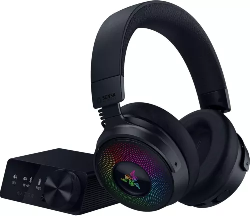 RAZER Kraken V4 Pro Gaming Headset - Kabelloses Gaming-Headset mit Control Hub S