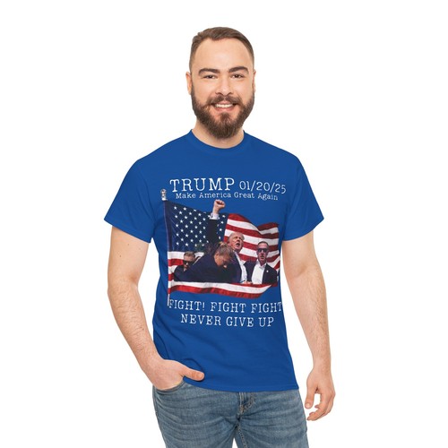 Trump Shot Butler PA Rally Assassination T-Shirt Fight Fight Punisher NEU 2025 - Bild 45 von 69