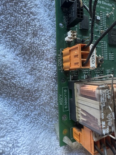 ThyssenKrupp Elevator. TAC-20/22 I/O Board w/ LON. CPU 188E. 6300KY10 - Picture 4 of 6