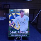 2000/01 Michael Bridges Leeds United - Topps Premier Gold Star Player insert