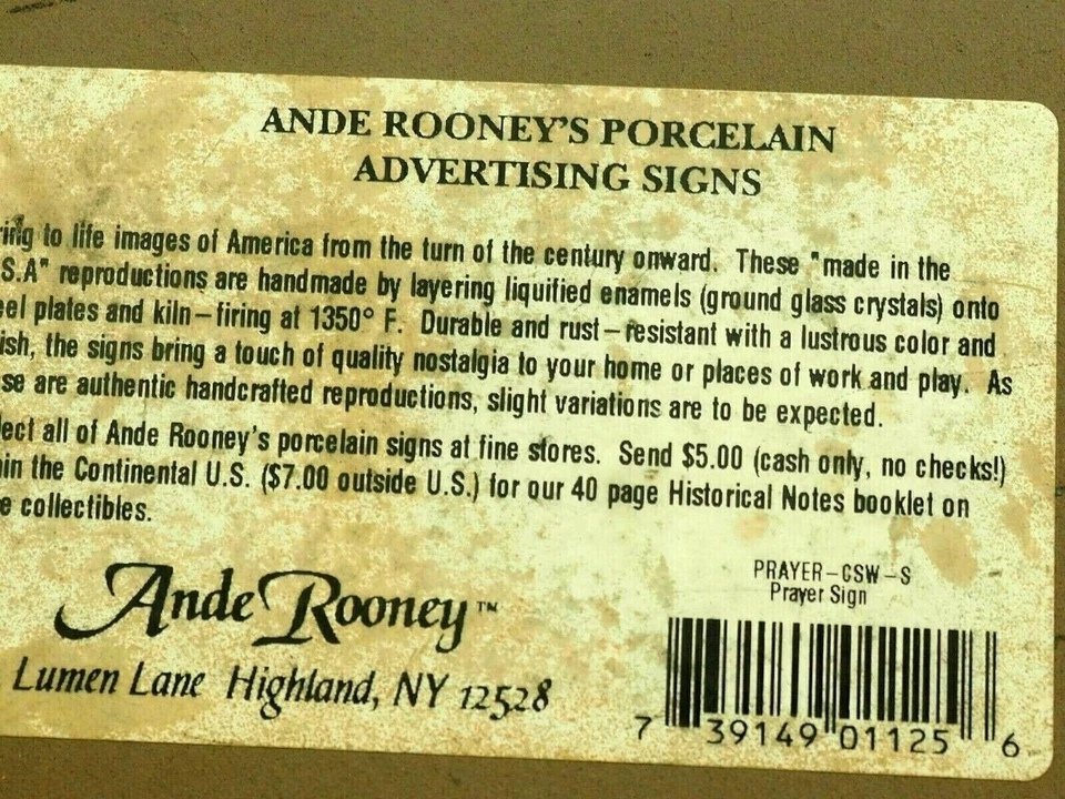 Puede que la oración no esté permitida en la escuela, pero es bienvenido aquí letrero de metal esmaltado Foto 4 de 4