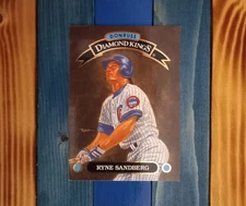 1993 Donruss "Diamond Kings" #DK-2 Ryne Sandberg (EX+) (HOF)