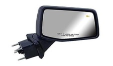 Replacement Passenger Right Side Door Mirror Power Heated Glass Chrome and