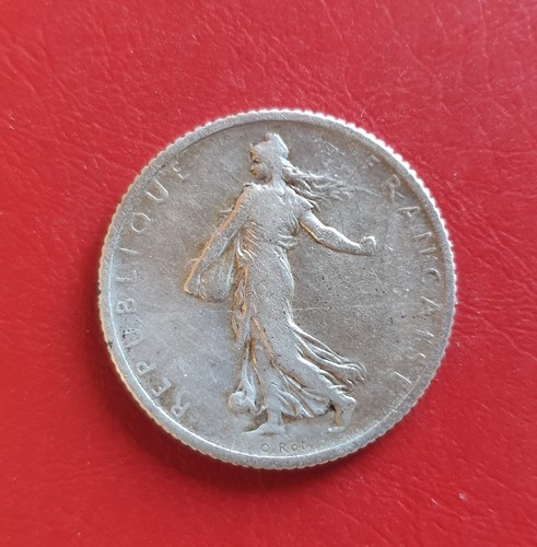 1 franc semeuse 1903. Monnaie Argent. Moneta Argento - Foto 2 di 2