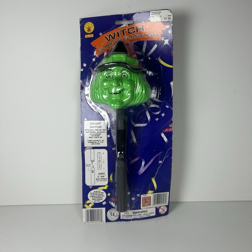 Rubies Hexe blinkende Taschenlampe Halloween Kostüm Zubehör #557 Vintage - Bild 1 von 6