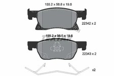 Bremsbeläge 2234201 TEXTAR für OPEL ASTRA K ASTRA K Kasten/Kombi