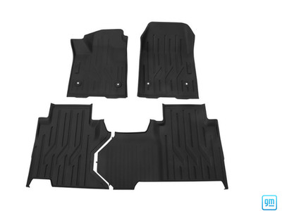 2025 Chevrolet Silverado EV 1st & 2nd Row Floor Liners GM OEM NEW 85131720