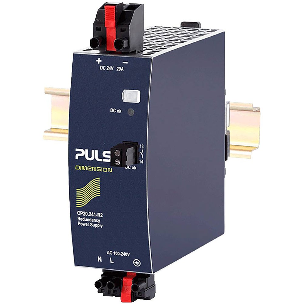 PULS DIMENSION DIN Rail Redundancy PSU 24V 20A 480W 1 Output