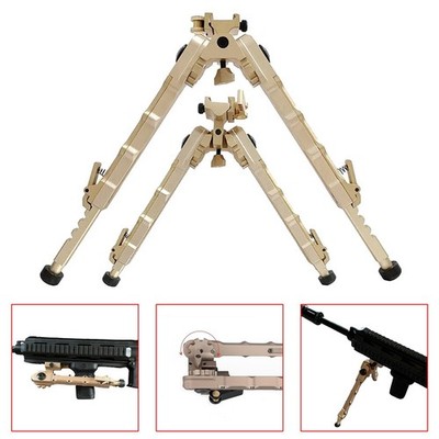 Tactical V9 Rifle Bipod 7-9'' Adjustable Folding Hunting Bipods W/ QD ...