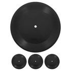  4 Pcs Vinyl Record Decor Wall Ornaments Music Decorations Records