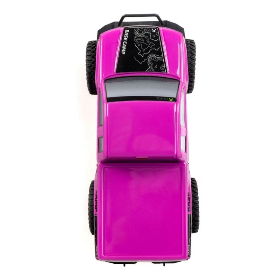 Axial AXI-1219T3 1:24 SCX24 BaseCamp 4WD RockCrawler Brushed RTR Akku/Lader Pink - Bild 4 von 4