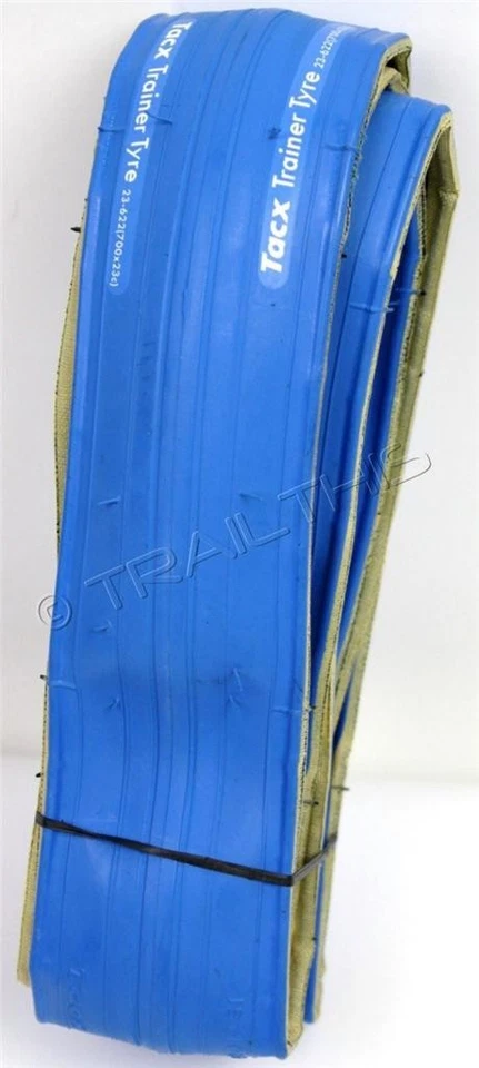 Neumático Entrenador Bicicleta Interior TACX 700x23 Azul Plegable 700 x 23c 60 tpi Neumático Foto 2 de 4