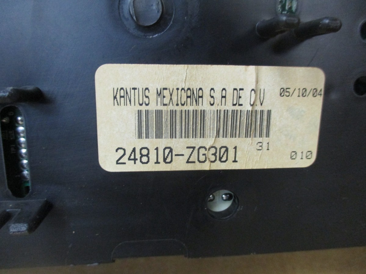 04 05 06 Nissan Sentra Speedometer Instrument Cluster 117K