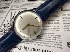 Vintage ERMI Handaufzug Uhr PUW 60 Edelstahl 60er Jahre Klassiker Top Zustand