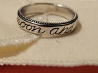 James Avery Silver Ring To the Moon and Back Size 8.5 With Box And Pouch Retired — photo 3