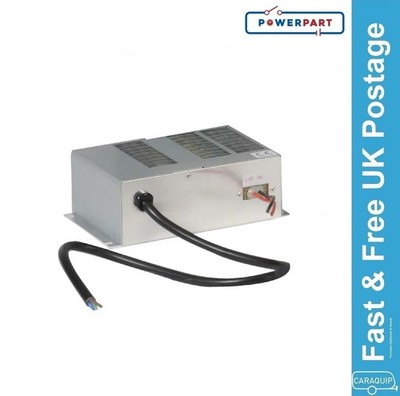 Powerpart 230V Netz Netzteil 10A Batterieladegerät Trafo Wohnwagen PO116