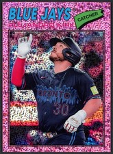 2026 Topps Heritage Alejandro Kirk #341 Pink Sparkle - Toronto Blue Jays