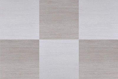 Kingsley Natural Peel and Stick Floor Tiles, Cream and White, Checkerboard Vi...