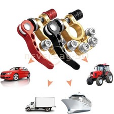 2X Car Battery Terminals Connector Clamp Quick Release Adjust Disconnect Tool
