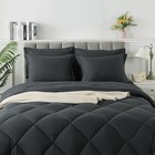SameBed Queen 7-Piece Bed Set Dark Grey — photo 1
