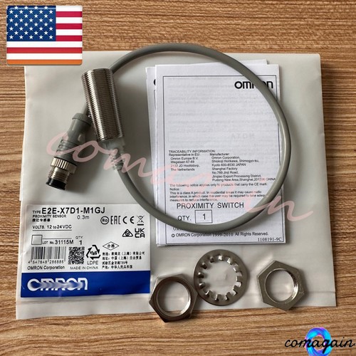 Proximity Switch Sensor Fit For Omron E2E-X7D1-M1GJ E2EX7D1M1GJ 12-24V USA Stock - Picture 3 of 10