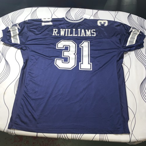 Dallas Cowboys Roy Williams #31 Reebok Onfield Jersey Size 60 Authentic Sewn VTG - Picture 2 of 13