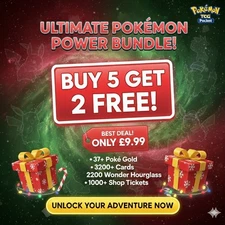 5 Pokemon Tcg pocket accounts! 4900+ hourglass each account! etc! CHEAP! 