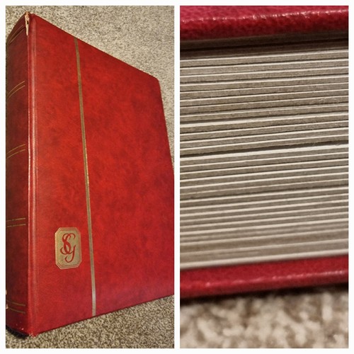 Stanley Gibbons Stamp Album Stock Book Great Britain World Seahorses Castle