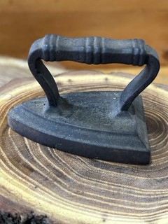 Antique Cast Iron Sad Iron Paper Weight Salesman Sample Paper Weight