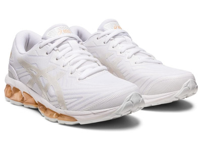 ASICS GEL-QUANTUM 360 VII Sportstyle Shoe White/Champagne, Size 6