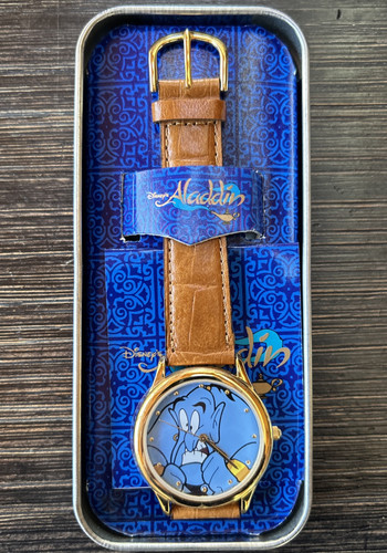 NEW Disney Aladdin Limited Edition Wrist Watch Still in Box Made by Fossil - Picture 2 of 9
