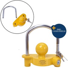 Anhängerschloss Ø 50 mm – Kupplungsschloss Diebstahlschutz für Anhängerkupplung