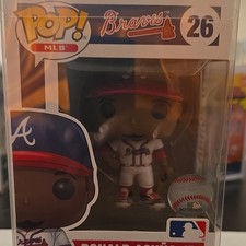 Funko Pop! Vinyl Ronald Acuña Jr. 26 MLB Baseball Figure Atlanta Braves