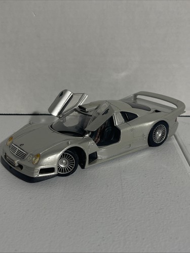 Maisto Mercedes-Benz CLK-GTR 1/26 Scale Diecast Silver