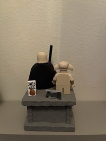 Lego Harry Potter Minifigures Lot from Set 4731 HP017 HP018 + Sock Bone Bag Tile