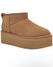UGG Women  s Classic Ultra Mini Platform - Chestnut 1135092 Size 7US Womens