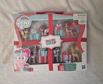 My little Pony Brushable Best Gift Ever Rainbow Dash Applejack Pinkie Pie