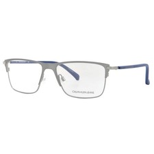 Calvin Klein Demo Rectangular Men's Eyeglasses CKJ21400 008 54 CKJ21400 008 54