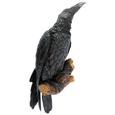 Design Toscano Raven s Perch Gothic Wall Sculpture