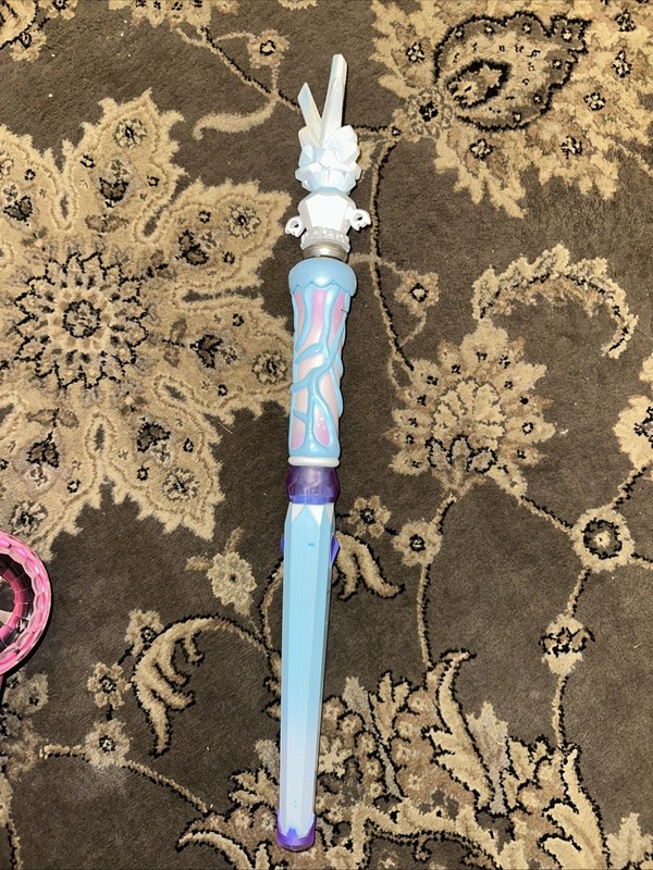 Great Wolf Lodge MagiQuest White/Blue/Purple Ice Wand w/ Icicle Topper