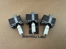3x OEM Bambu Lab 0.4mm Hot End Assembly Stainless Steel Nozzle P1 P1P P1S