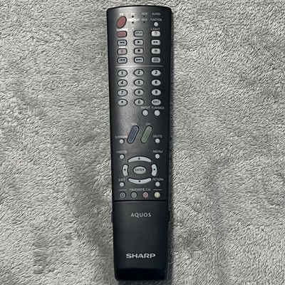 Sharp Aquos LCD TV remote Control GA535WJSA Black