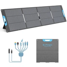 Solar Panel Portable 220w 26V for ECOFLOW Jackery ANKER Solar Generator